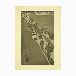 Eugen Kirchner, The Exodus, Etching, Early 20th Century-ZCI-871656