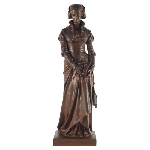 Eugène Aizelin, Napoleon III Sculpture, 19th Century, Bronze