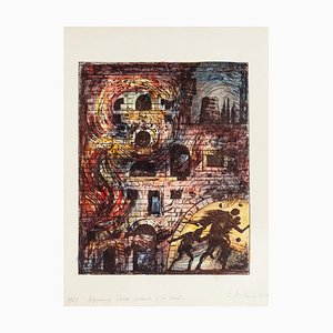 Eugene Berma, Escape from Troy, Lithograph, 1967-ZCI-833222