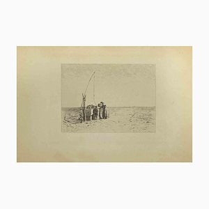 Eugène Burnand, The Well, Etching, Late 19th Century-ZCI-2029873