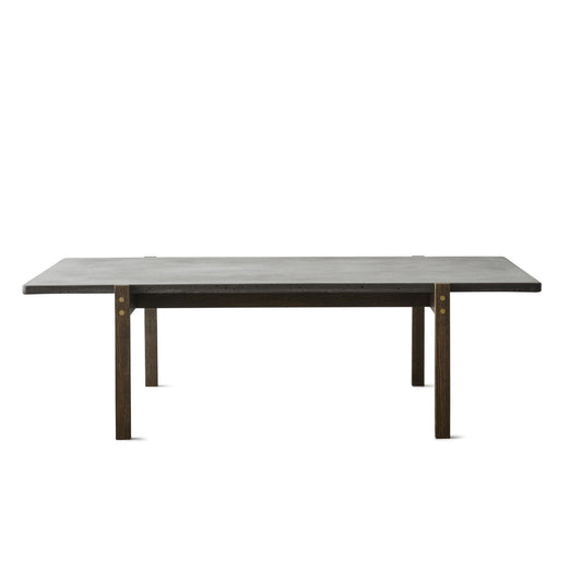 Eugene Coffee Table by Eberhart #Dark Concrete/Dark Oak