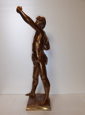 Eugene Marioton, Singer Sculpture, Bronze-AWL-1167888