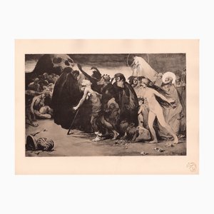 Eugène Trigoulet, The Road to Death, 1898, Original Lithograph-YWW-2032506