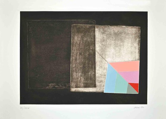 Eugenio Carmi, Abstract Composition, Etching, 1987-ZCI-1758894