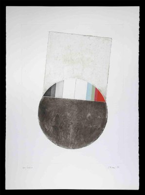 Eugenio Carmi, Abstract Composition, Etching, 1987-ZCI-1762018