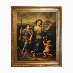 Eugenio De Blasi, Allegorical Scene, 2005, Oil on Canvas, Framed-YUW-1314837