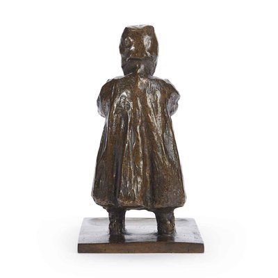 Eugenio Pellini, Figure of Young Child, Early 1900s, Bronze-TBU-2035395