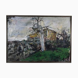 Eugeniusz Wisniewski, Landschaft, Oil on Canvas, 1990s-GCQ-974178