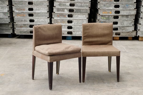 Eunice Dining Chairs by Antonio Citterio for Maxalto, Set of 2-PTH-1315184