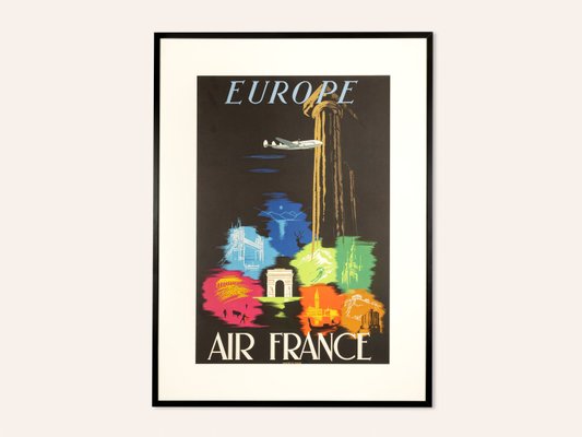 Europe Poster from Air France-GPP-960817