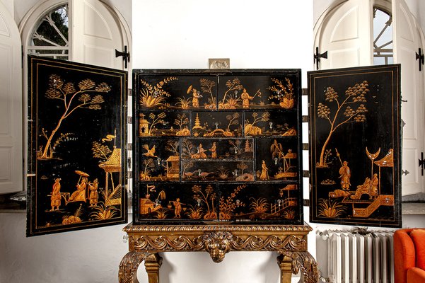 European Lacquer Cabinet, 1780s-XGI-1738726