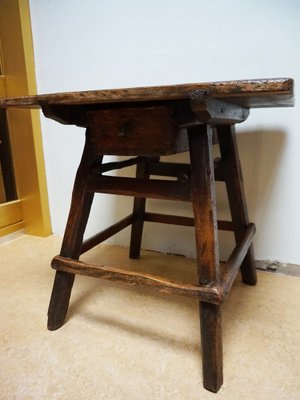 European Wabi-Sabi Side Table, 18th Century-EA-1780593