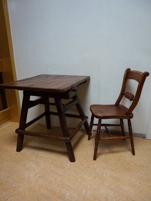 European Wabi-Sabi Side Table, 18th Century-EA-1780593