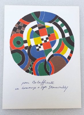 Euterpe, Hommage Ã  Igor Stravinsky Photolithograph Reprint by Sonia Delaunay-KHH-595694