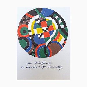 Euterpe, Hommage Ã  Igor Stravinsky Photolithograph Reprint by Sonia Delaunay-KHH-595694