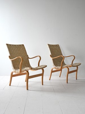 Eva Armchairs by Bruno Mathsson, 1940s, Set of 2-QWP-2042054