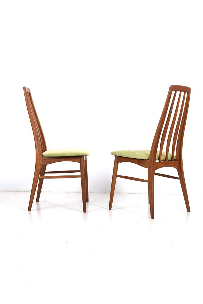 Eva Chairs by Niels Koefoed, Set of 2