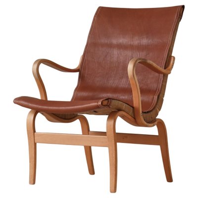 Eva Lounge Chair attributed to Karl Mathsson & Bruno Mathsson, 1970s-WRF-1769334