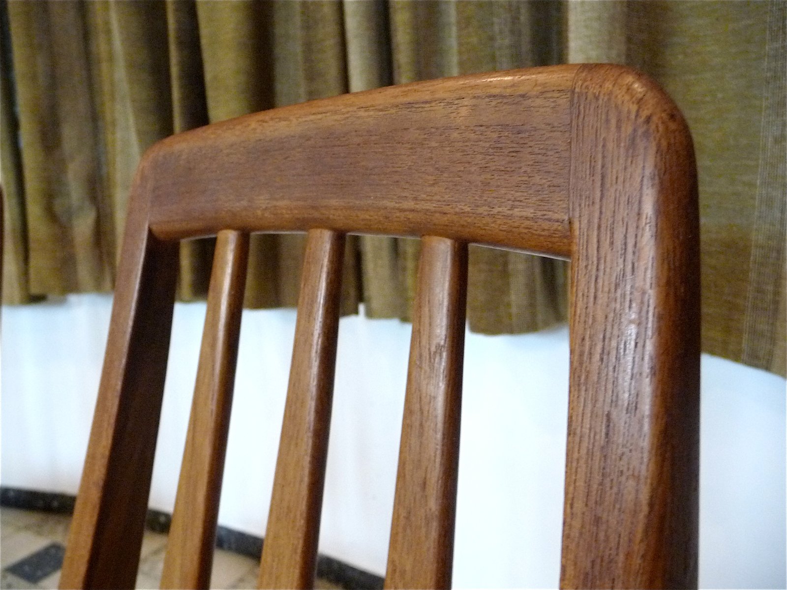 Eva Teak Dining Chairs by Niels Koefoed for Koefoed Møbelfabrik, 1960s, Set of 4