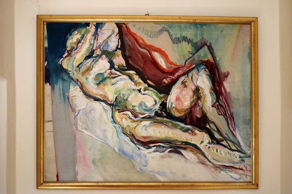 Eva Turi, Nude, 2005, Oil on Canvas-YZB-1822917