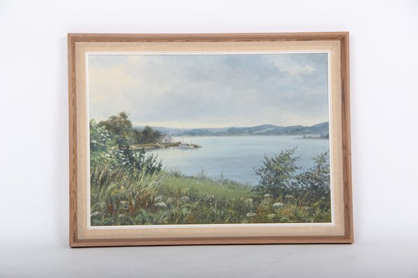 Everlyn Thorbjørn, 20th-Century, Painting on Linen, Framed-DQ-1138746