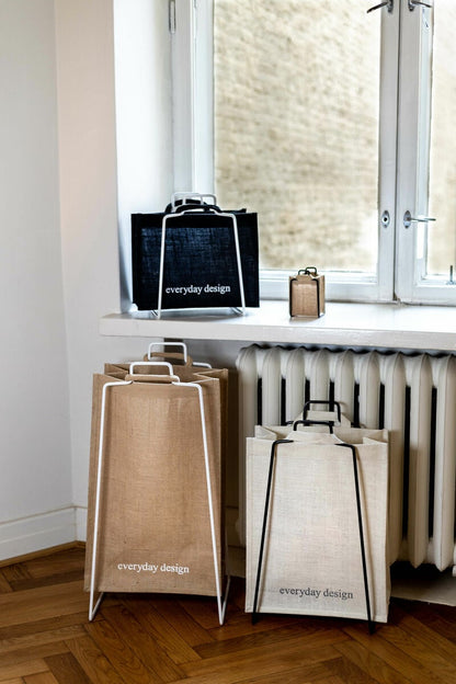 Turku XL jute bag, beige
