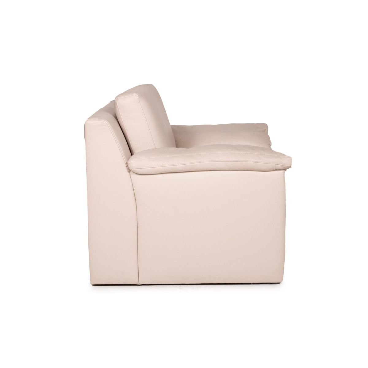 Ewald Schillig Flex Plus Leather Armchair Cream