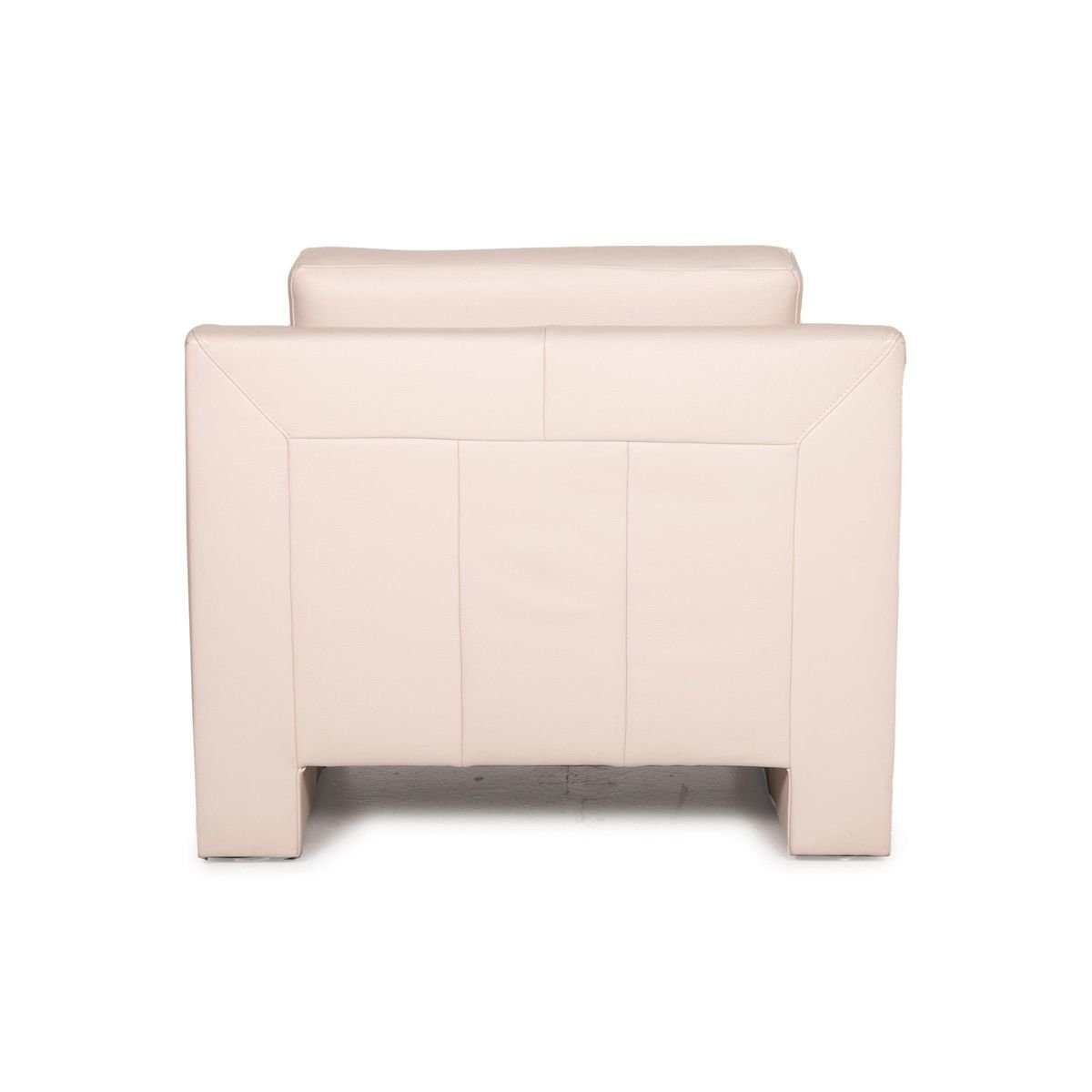 Ewald Schillig Flex Plus Leather Armchair Cream