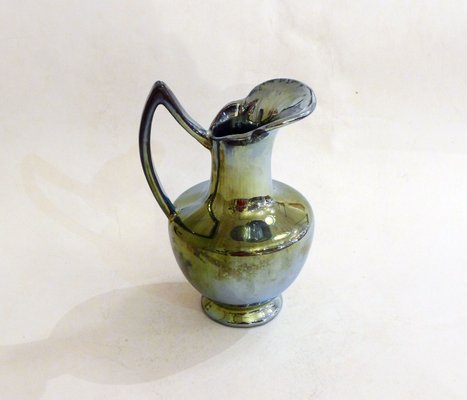 Ewer Pitcher in Flamed Stoneware from Rambervillers-RNR-1335584