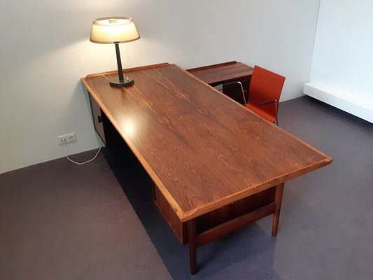 Executive Desk in Rosewood by Arne Vodder for Sibast Møbelfabrik, Denmark, 1950s or 1960s-NV-1009370