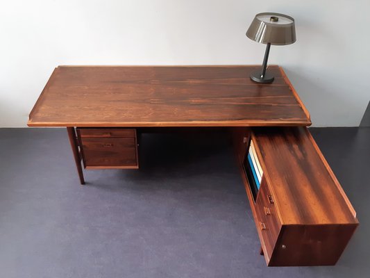 Executive Desk in Rosewood by Arne Vodder for Sibast Møbelfabrik, Denmark, 1950s or 1960s-NV-1009370