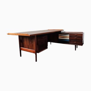 Executive Desk in Rosewood by Arne Vodder for Sibast Møbelfabrik, Denmark, 1950s or 1960s-NV-1009370