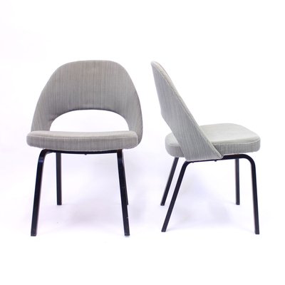 Executive Side Chairs by Eero Saarinen for Knoll / Nordiska Kompaniet, 1962, Set of 2-KQ-857445