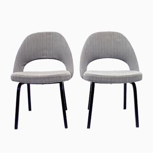 Executive Side Chairs by Eero Saarinen for Knoll / Nordiska Kompaniet, 1962, Set of 2-KQ-857445