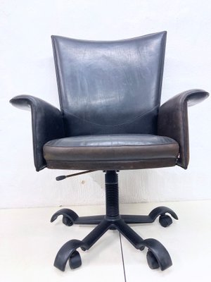 Executive Swivel Chair on Wheels by Matteo Grassi, 1980s-AET-2034558