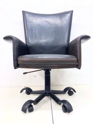 Executive Swivel Chair on Wheels by Matteo Grassi, 1980s-AET-2034558