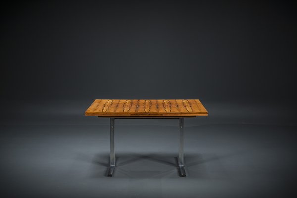 Expandable Dining Table in Palisander by Lübke, 1960s-ZZH-1725412