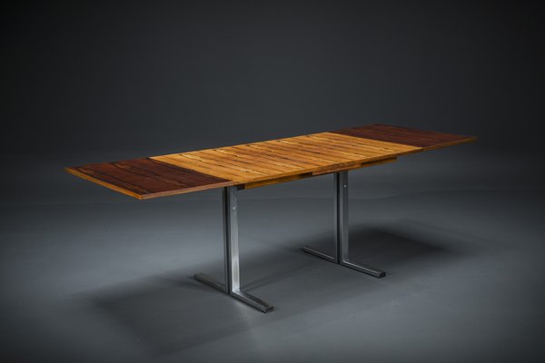 Expandable Dining Table in Palisander by Lübke, 1960s-ZZH-1725412