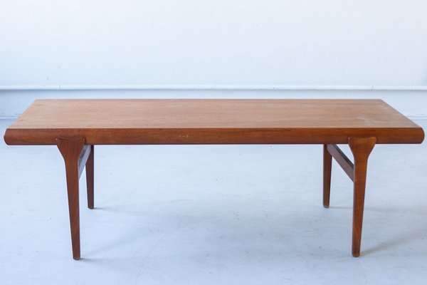 Expandable Teak Coffee Table by Johannes Andersen for CFC Silkeborg⁠, 1960s-IXA-1785292