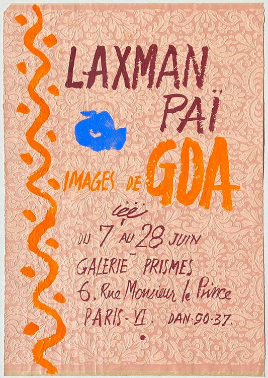 Expo 56 Galerie Prismes Images de Goa Poster by Laxman Pai