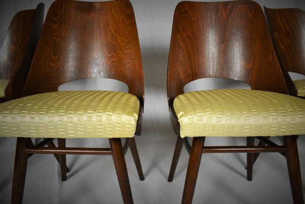 Expo 58 Dining Chairs by Oswald Haerdtl for Ton, 1950s, Set of 4-TZ-762538