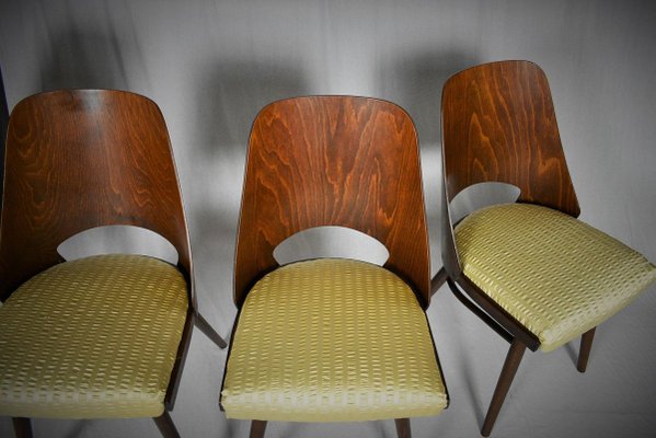 Expo 58 Dining Chairs by Oswald Haerdtl for Ton, 1950s, Set of 4-TZ-762538