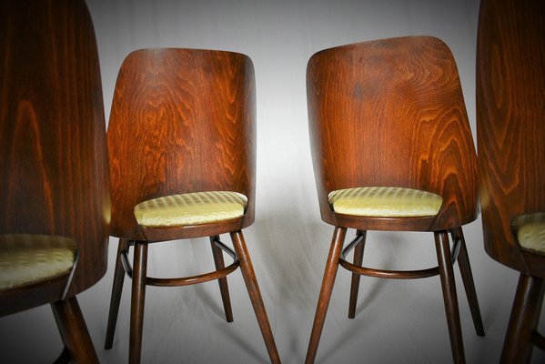 Expo 58 Dining Chairs by Oswald Haerdtl for Ton, 1950s, Set of 4-TZ-1231991