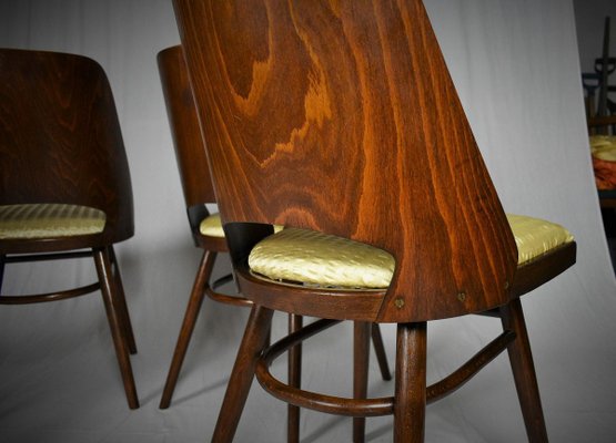 Expo 58 Dining Chairs by Oswald Haerdtl for Ton, 1950s, Set of 4-TZ-762538