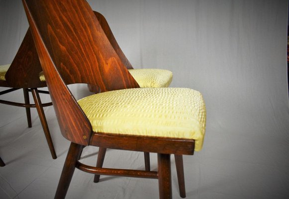 Expo 58 Dining Chairs by Oswald Haerdtl for Ton, 1950s, Set of 4-TZ-762538