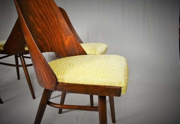 Expo 58 Dining Chairs by Oswald Haerdtl for Ton, 1950s, Set of 4-TZ-1231991