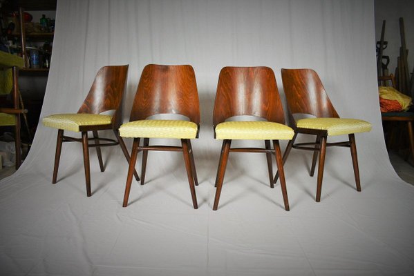 Expo 58 Dining Chairs by Oswald Haerdtl for Ton, 1950s, Set of 4-TZ-762538