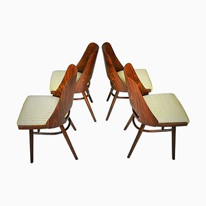 Expo 58 Dining Chairs by Oswald Haerdtl for Ton, 1950s, Set of 4-TZ-762538