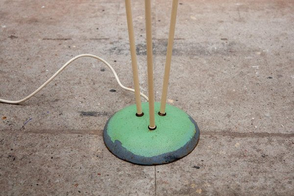 Expo 58 Green Mushroom Floor Lamp from BEGA, 1950-KL-1481371