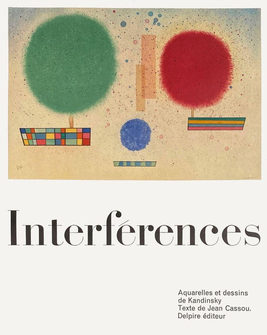 Expo 61 Interférences Delpire éditeur Poster by Wassily Kandinsky